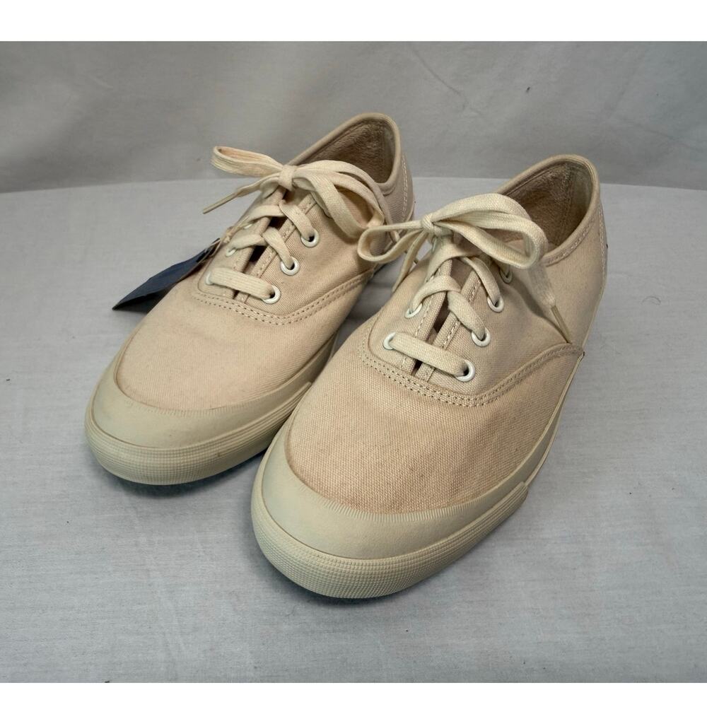 Keds Champion Toe Cap Canvas Sneakers, Off White, Size 8.5 - NEW!
